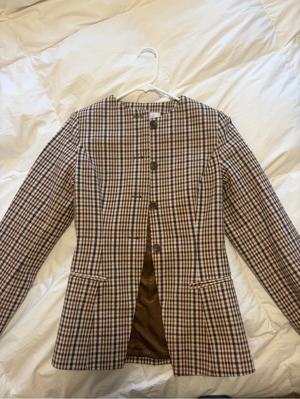 Aligne Daphne Checked Jacket